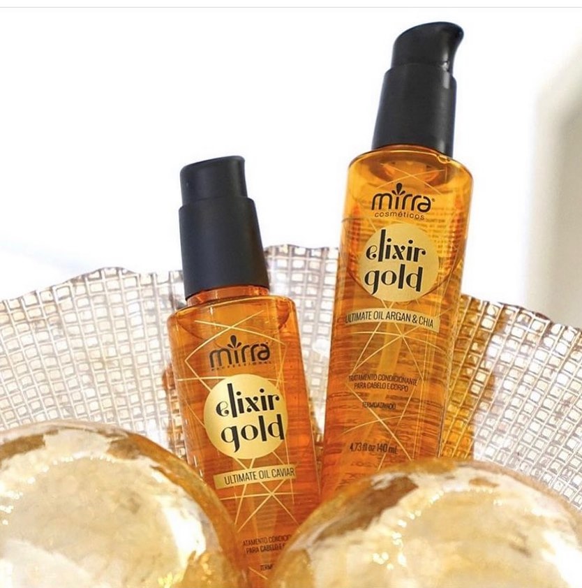 MIRRA PROFESSIONAL: Elixir Gold Ultimate Caviar Oil (Hair & Skin)