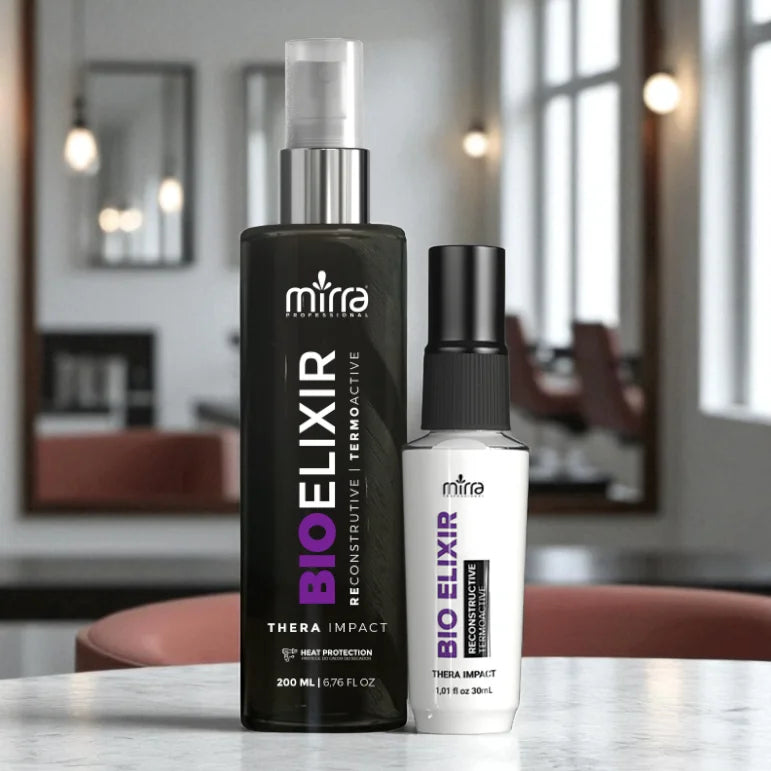 MIRRA PROFESSIONAL: Mini Bio Elixir "Gloss & Protection Hair Finisher"