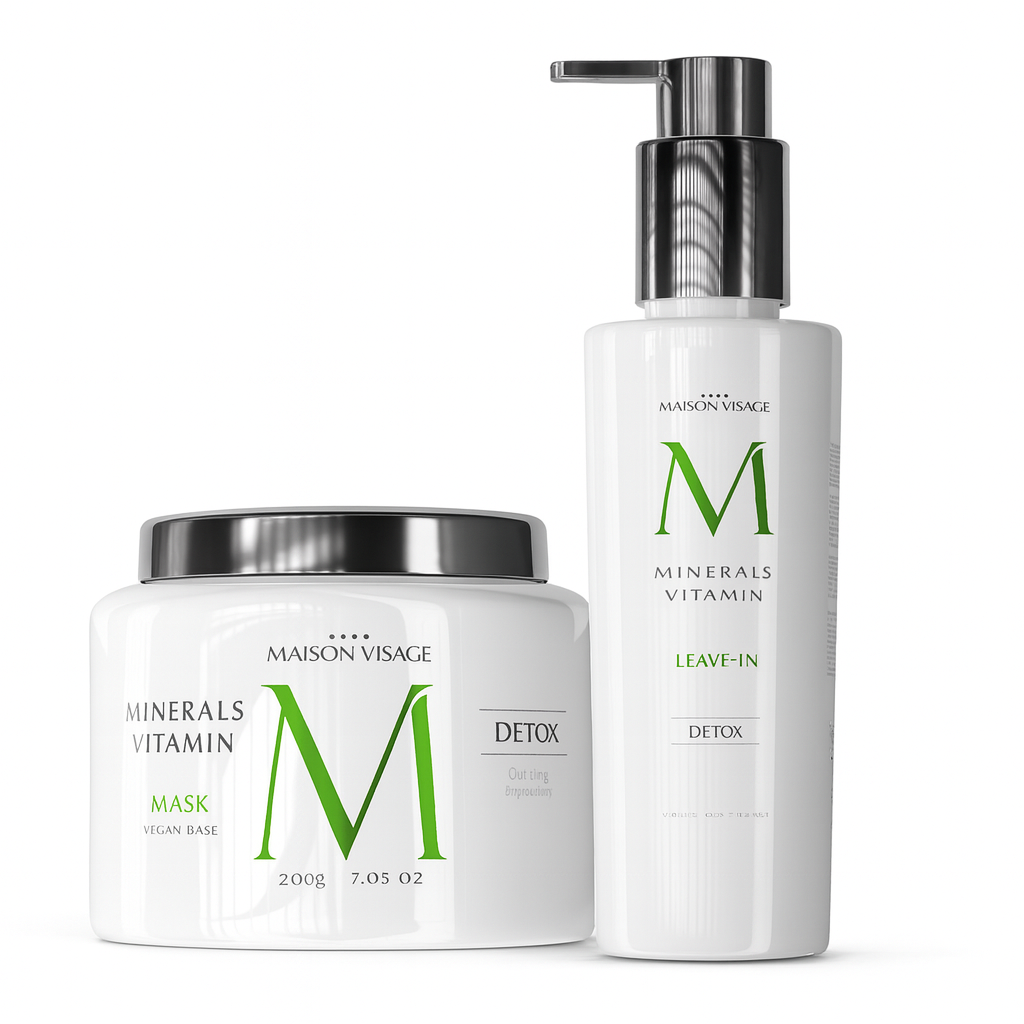 MASON VISAGE: Minerals Vitamin Leave-In & Mask "The Luminous Vitality Duo"