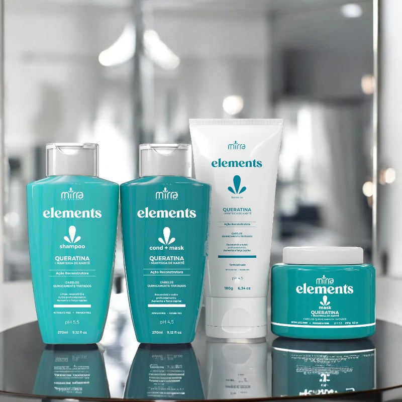 Mirra Elements: Keratin & Shea Mask (Queratina E Karitê)