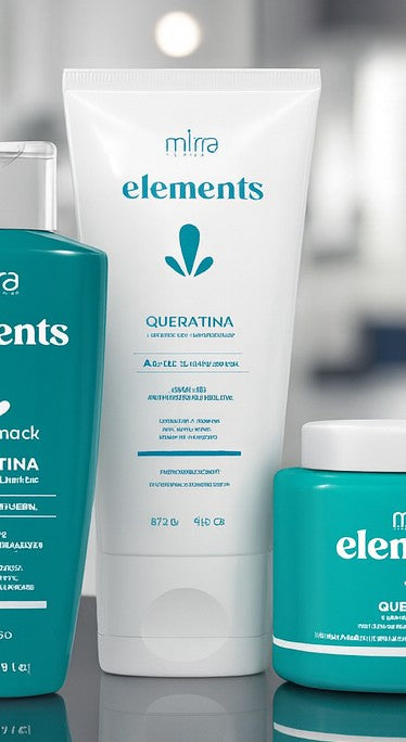Mirra Elements: Keratin & Shea Leave-In (Queratina E Karitê)