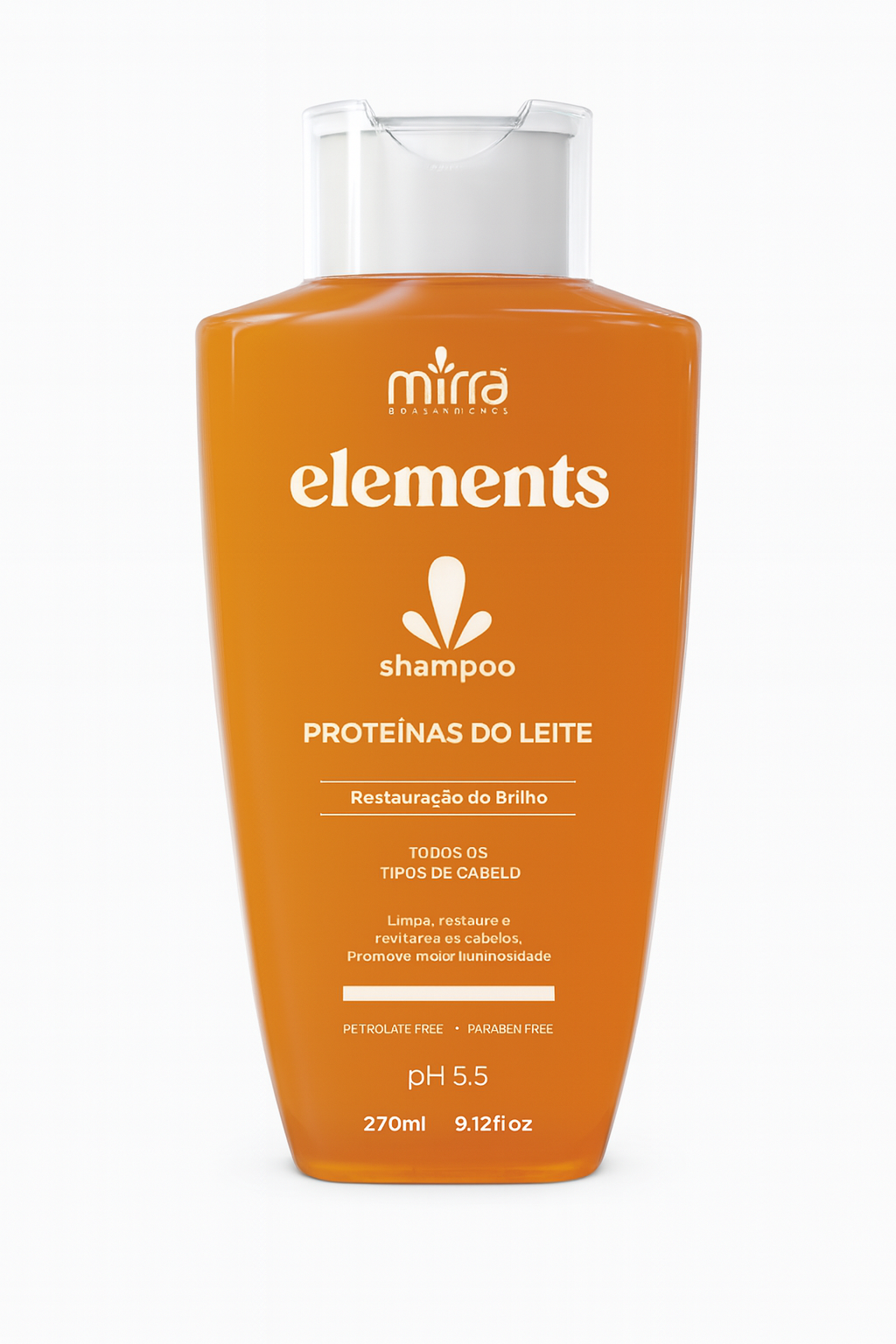MIRRA Elements: Milk Proteins Shampoo (Proteínas Do Leite)